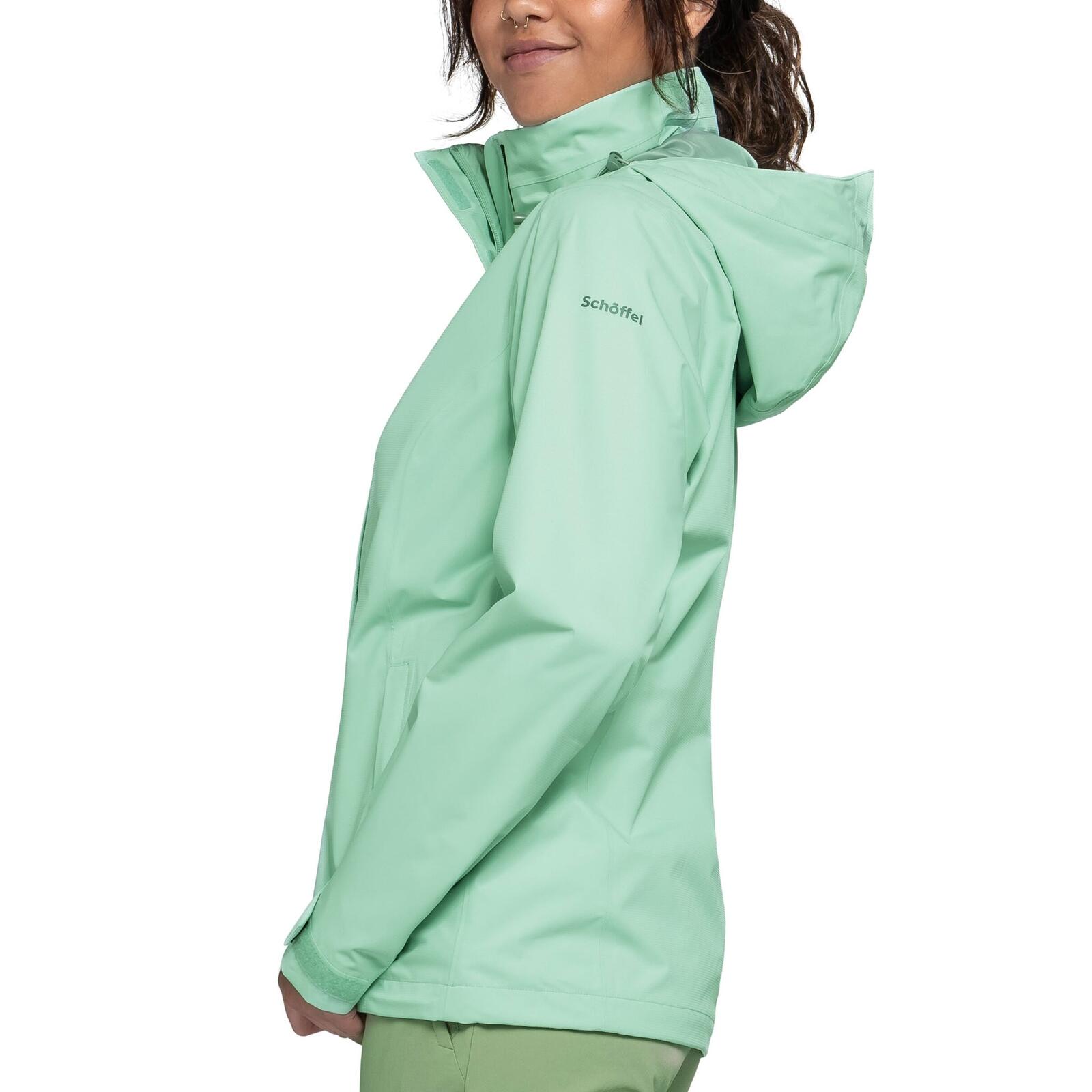 Funktionsjacke Gmund L Wandern/Outdoor/Trekking Damen botanical sky Wasserdicht 5/6