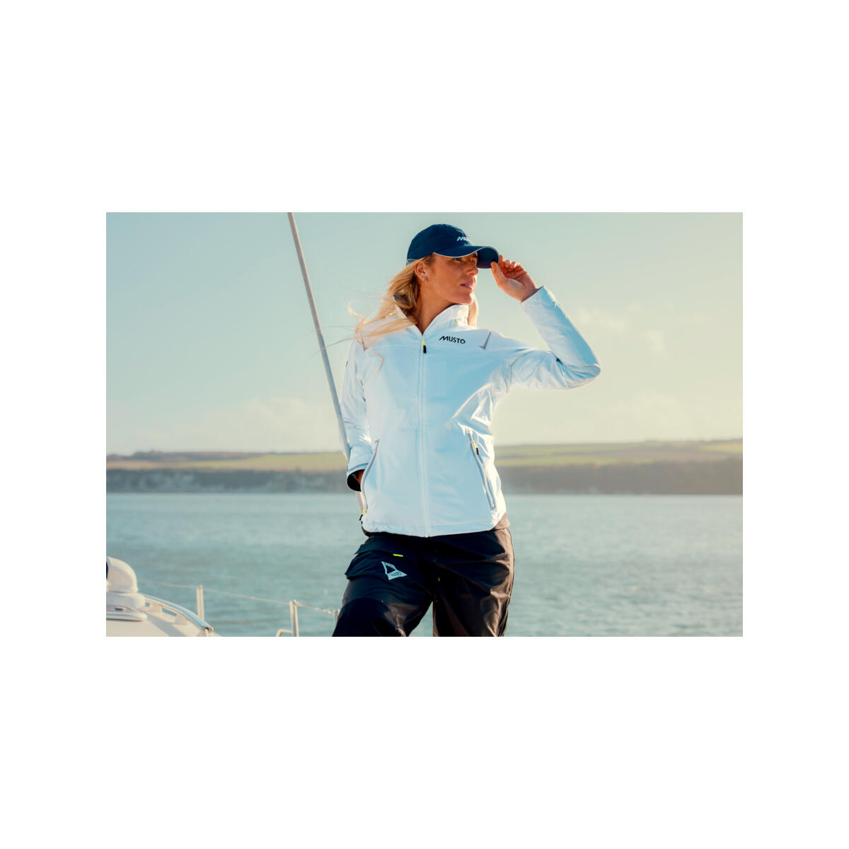 BR1 Solent veste de voile femme blanche 3/5