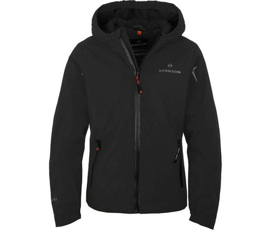 Regenjacke leicht wattiert, 12000 mm Wassersäule grau