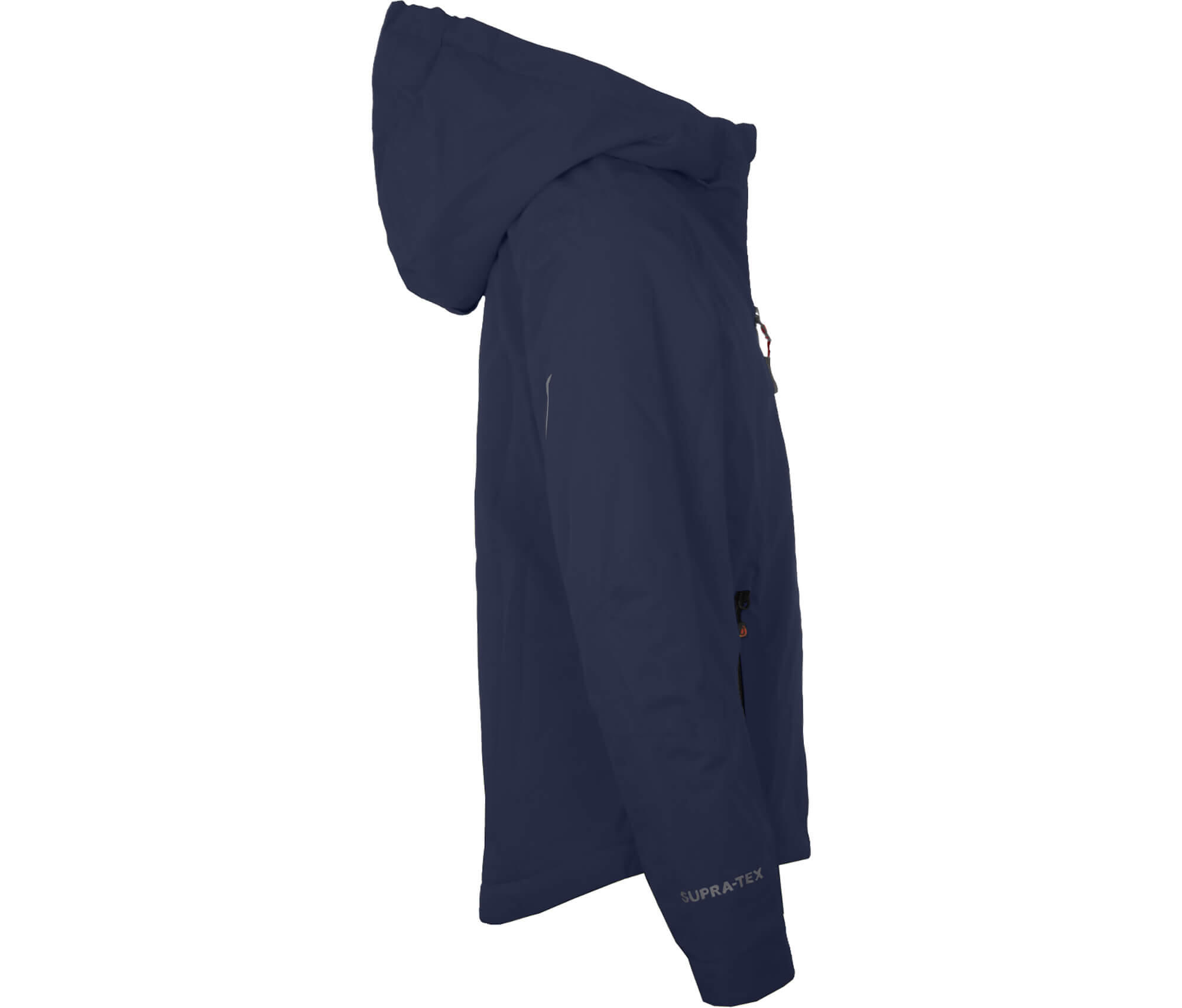 Regenjacke leicht wattiert, 12000 mm Wassersäule blau 3/5