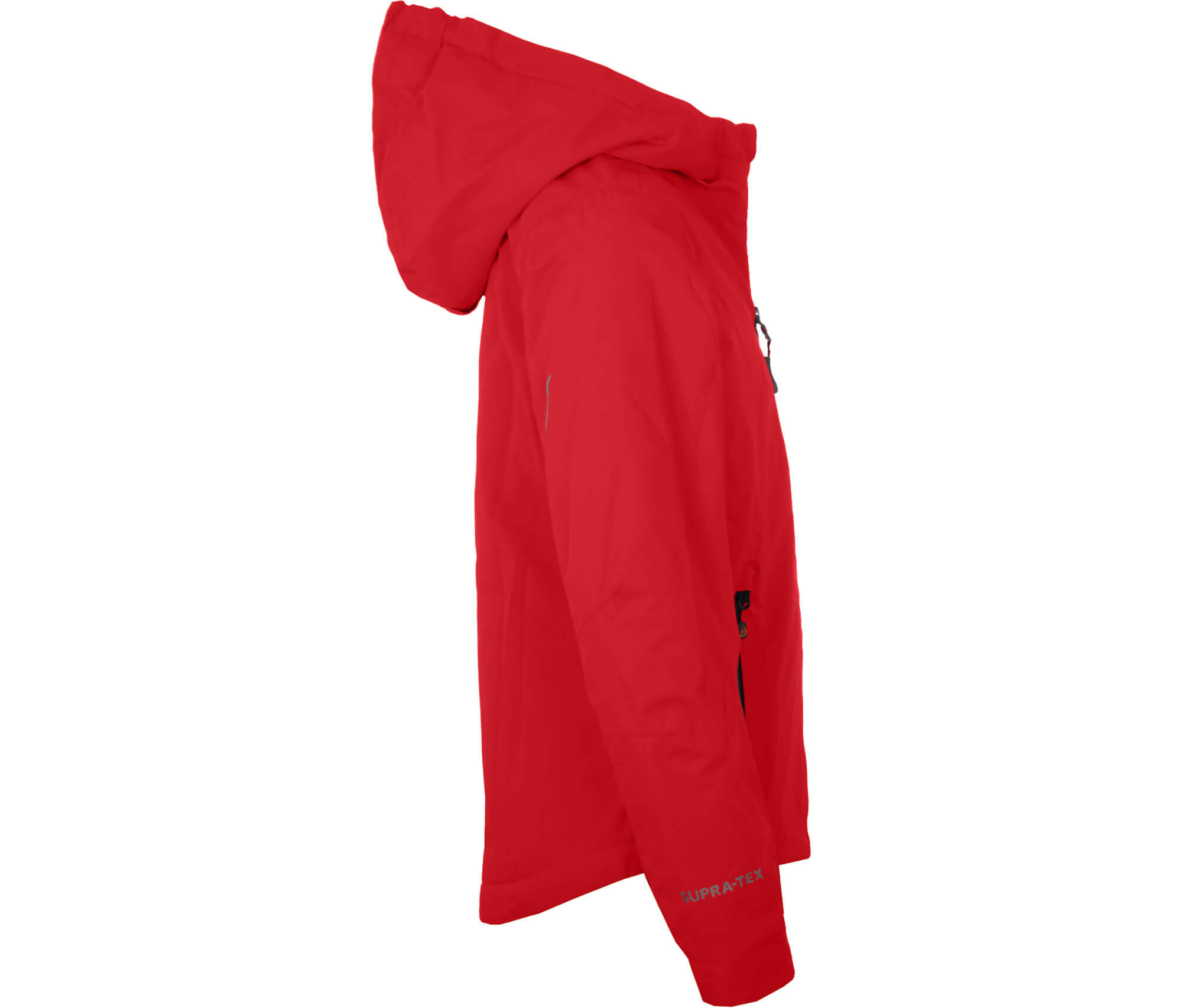 Regenjacke leicht wattiert, 12000 mm Wassersäule rot 2/5