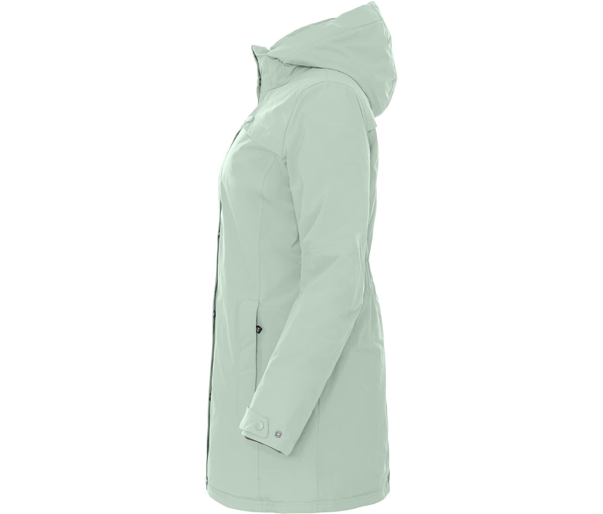 Wintermantel Teddy Futter, warm wattiert, 20000 mm Wassersäule Grün 3/7