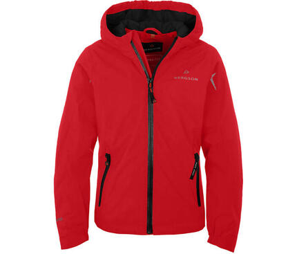 Regenjacke leicht wattiert, 12000 mm Wassersäule Schwarz