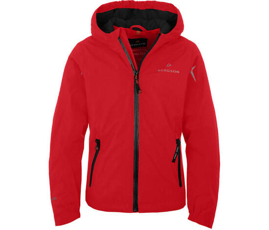 Regenjacke leicht wattiert, 12000 mm Wassersäule grau