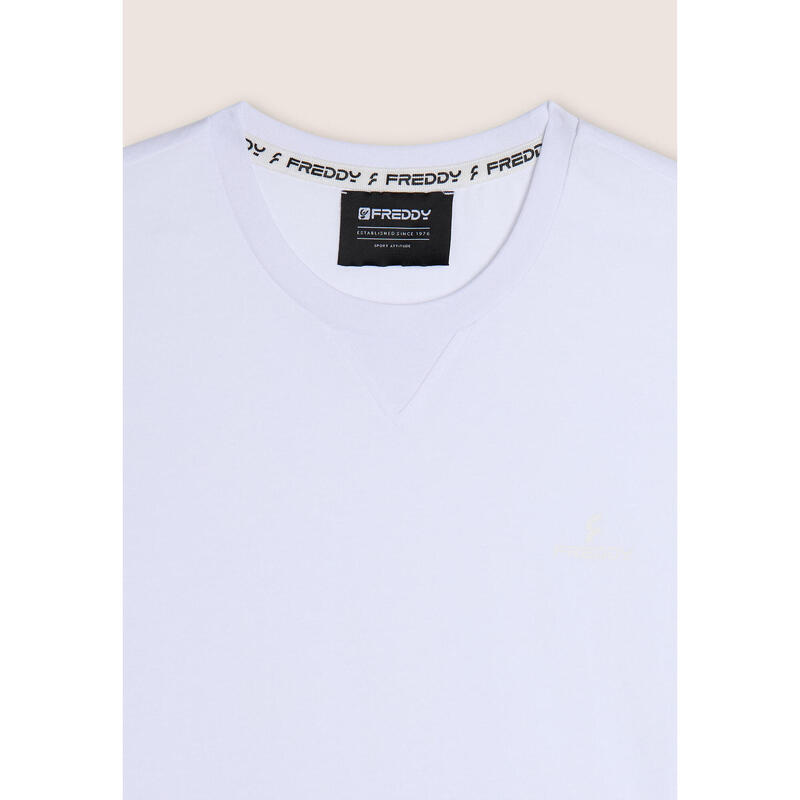 Tenue de sport en coton avec un t-shirt et un bermuda