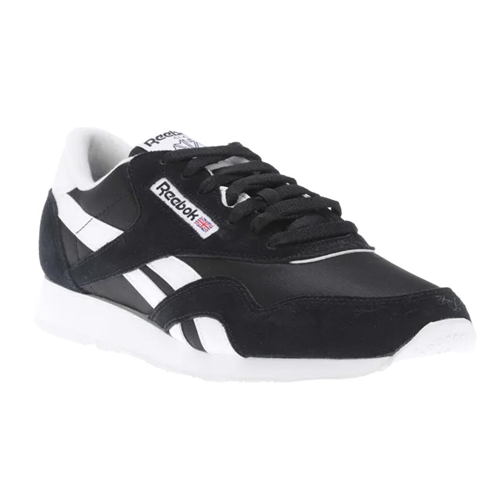 REEBOK Unisex Adult Classic Suede Panel Trainers (Black)