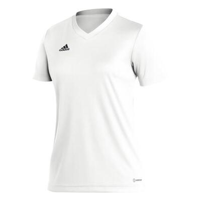 T-shirt vrouw adidas entrada 22 wit