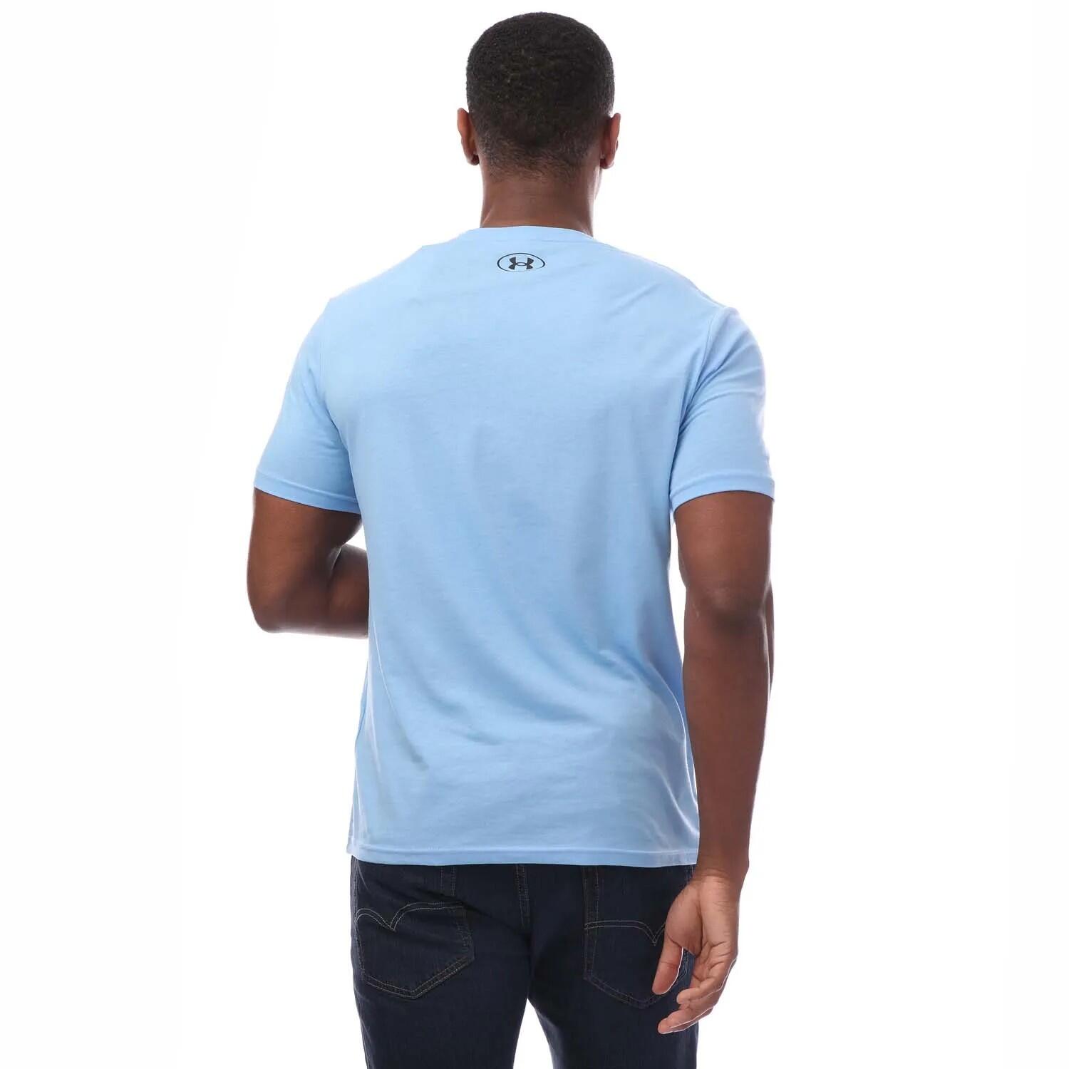 Maglietta Maniche Corte Uomo Under Armour Sportstyle Blu 2/6
