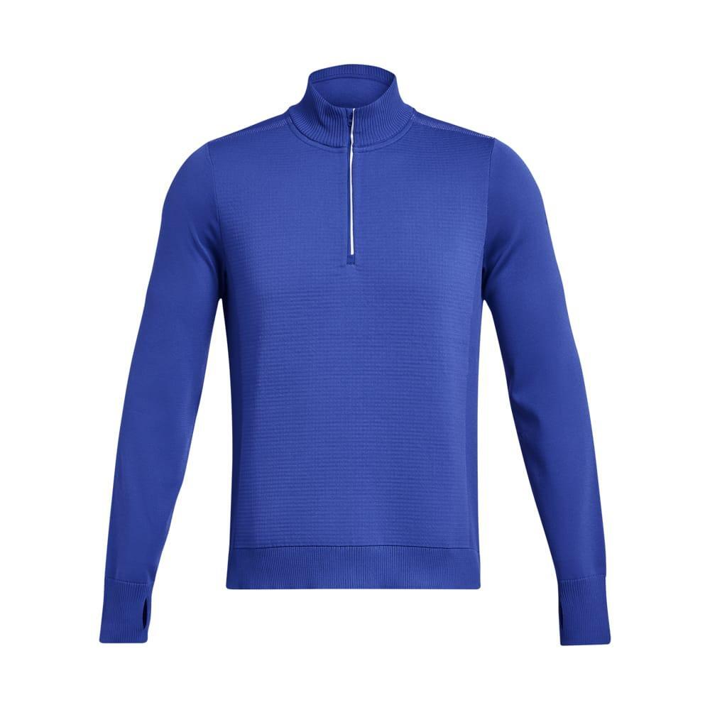 UNDER ARMOUR Top Corsa Mezza Cerniera Uomo Under Armour IntelliKnit Blu