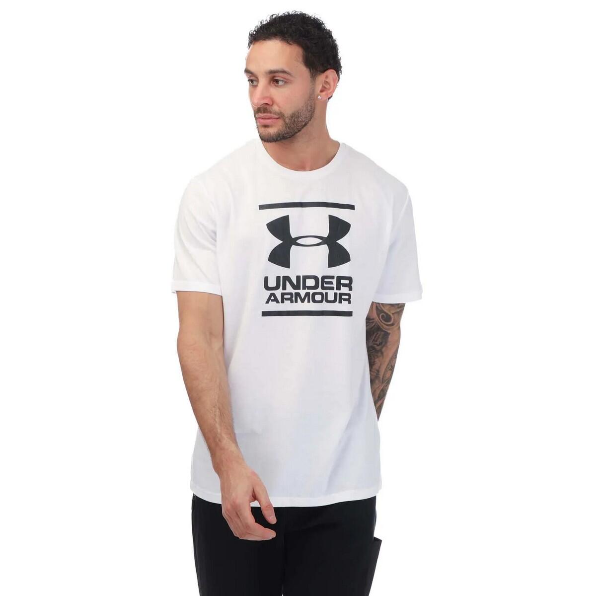 UNDER ARMOUR Mens GL Foundation ShortSleeved TShirt (White)