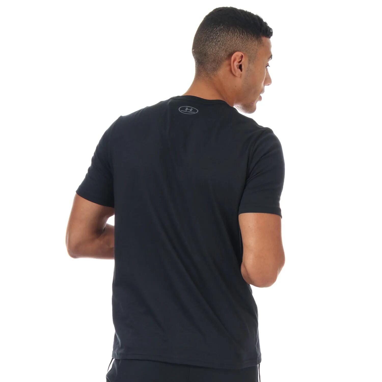 Camiseta Sportstyle de Manga Corta para Hombre Negro 3/7
