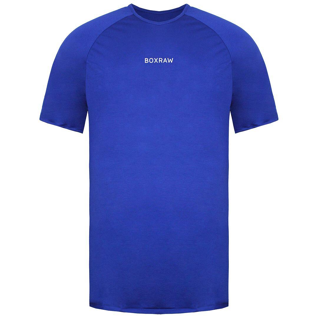 BoxRaw SMRT-TEC Mens Navy Blue T-Shirt 1/1