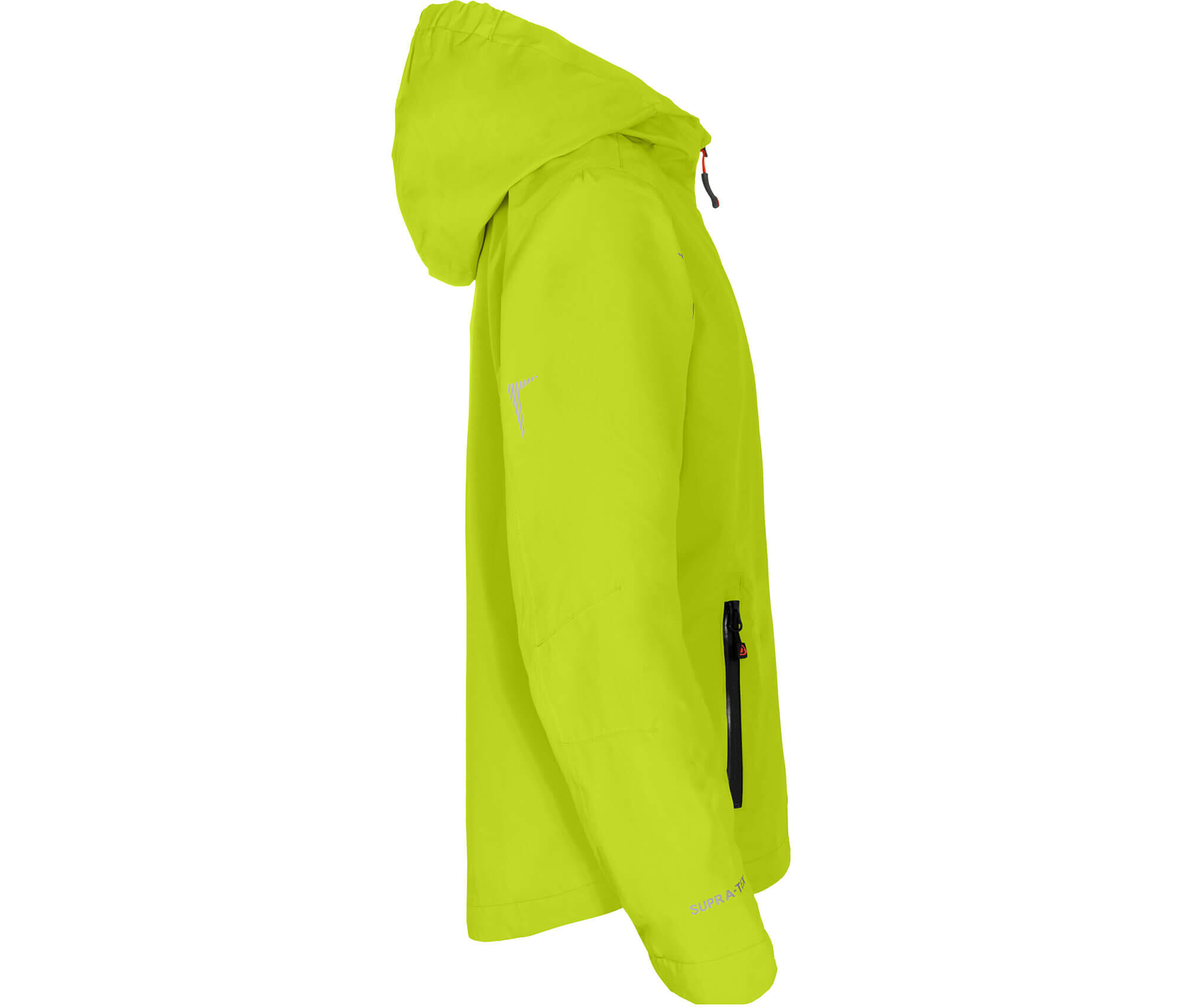 Regenjacke Netzfutter, 12000 mm Wassersäule Grün 3/4