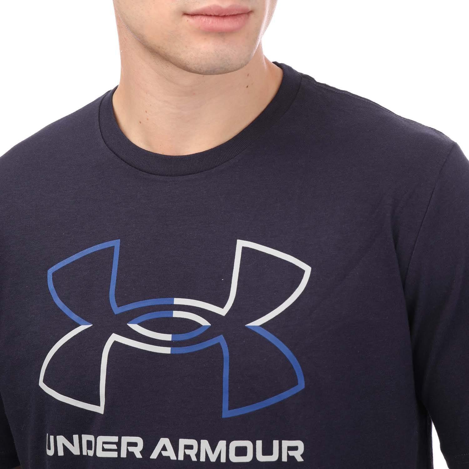Mens GL Foundation ShortSleeved TShirt (Navy) 3/3