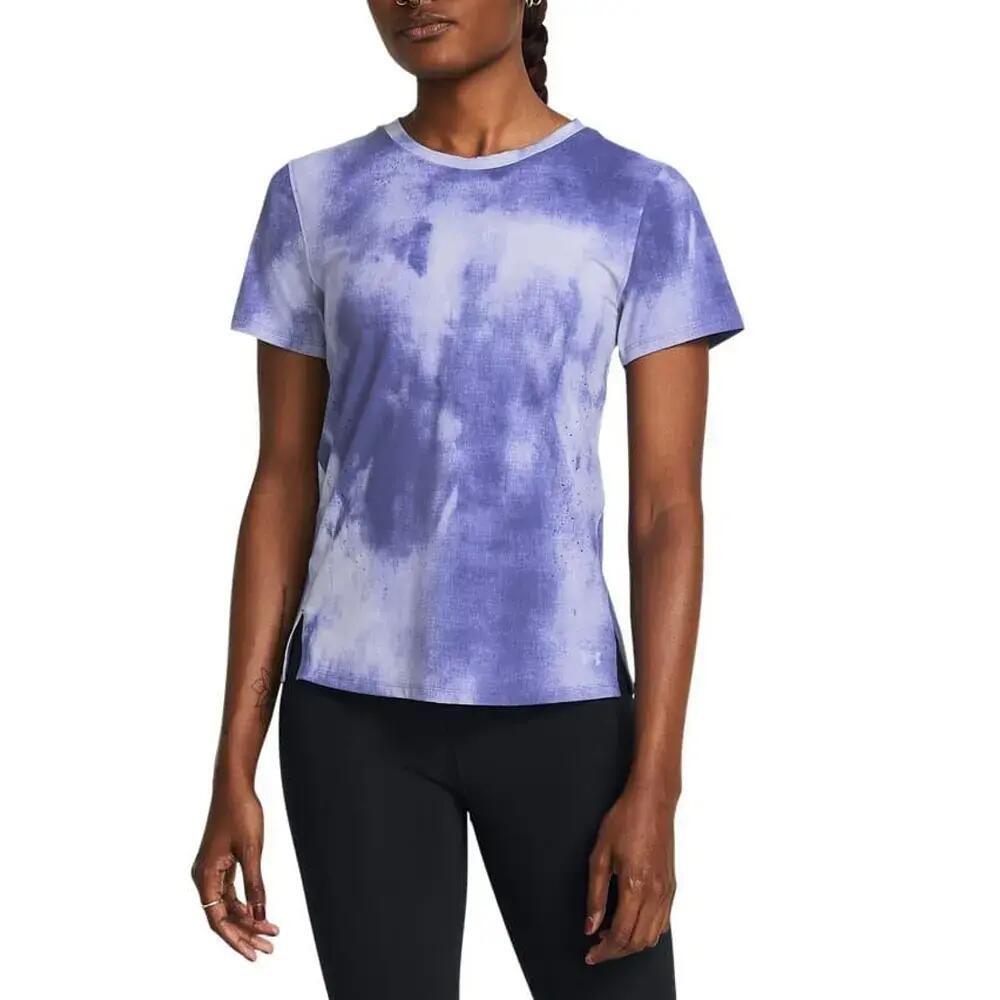 Womens/Ladies Launch Elite Printed TShirt (Purple)