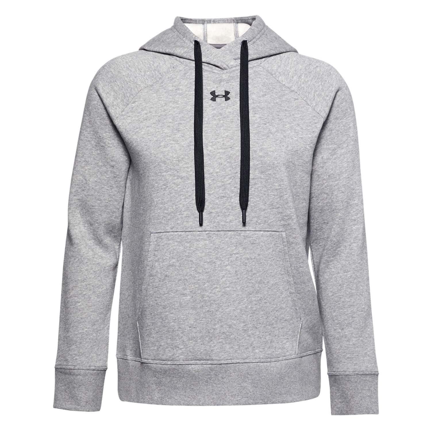 UNDER ARMOUR Felpa Con Cappuccio Donna Under Armour Rival HB Grigio