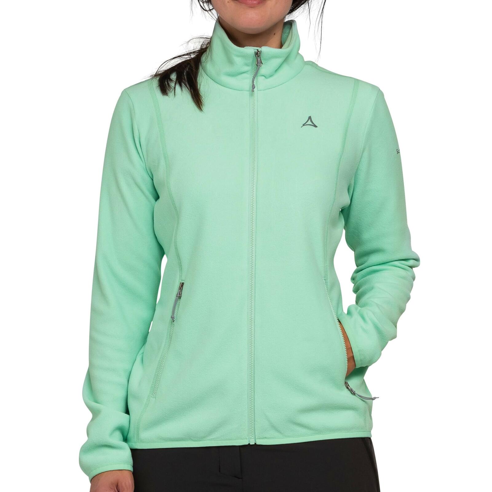 Fleecejacke wärmend schnelltrocknend Damen - Hiking Fleece Jacket Style Ash 2/5