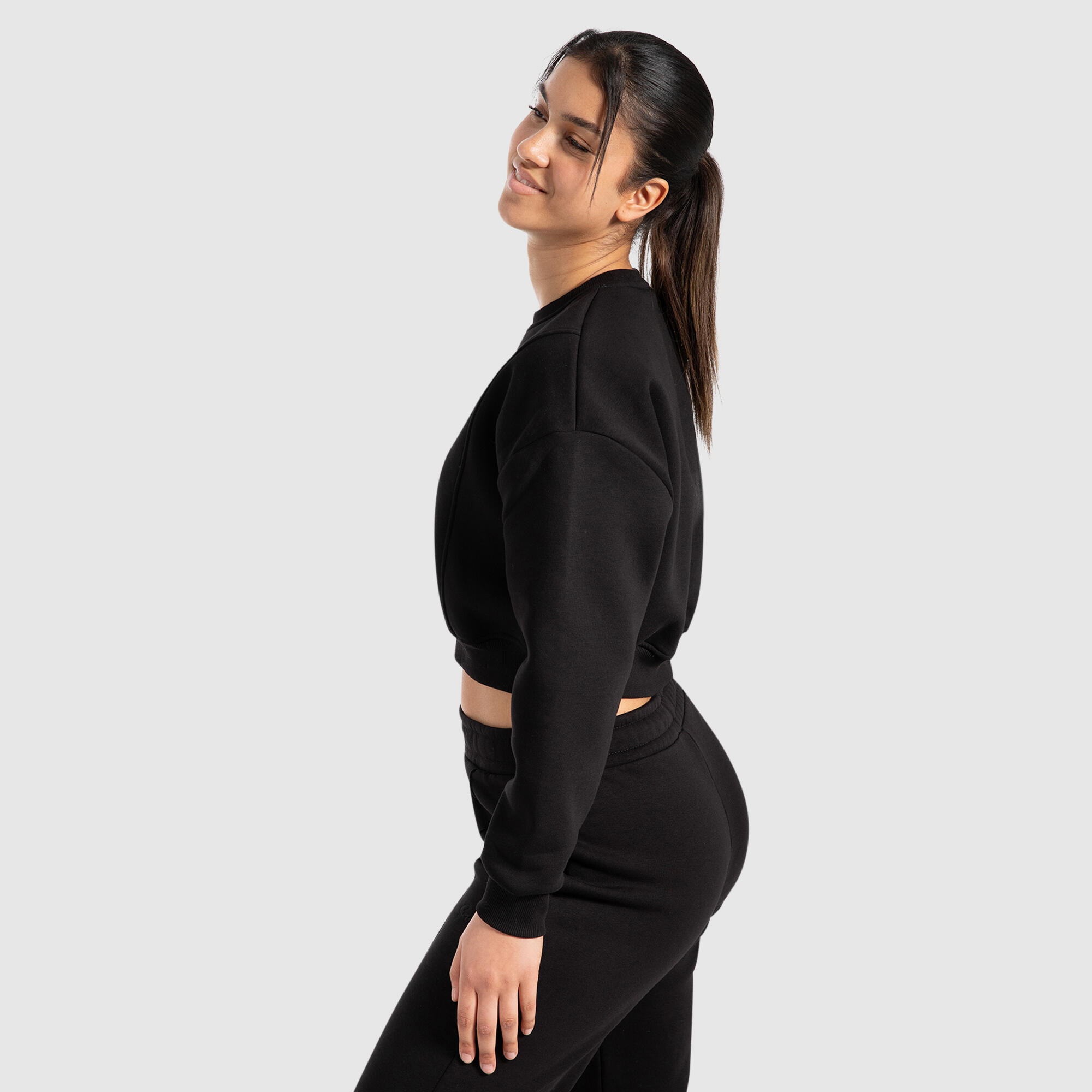 Damen Sweatshirt Siana Schwarz 2/6