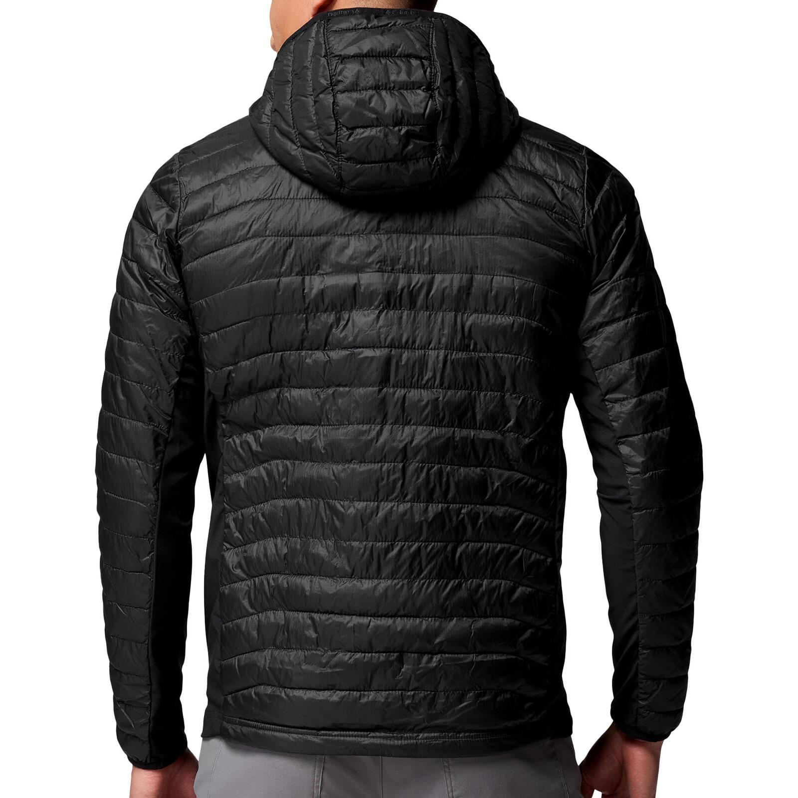 Steppjacke wärmend atmungsaktiv Herren - Powder Pass™ Hybrid Hooded Jacket 4/7