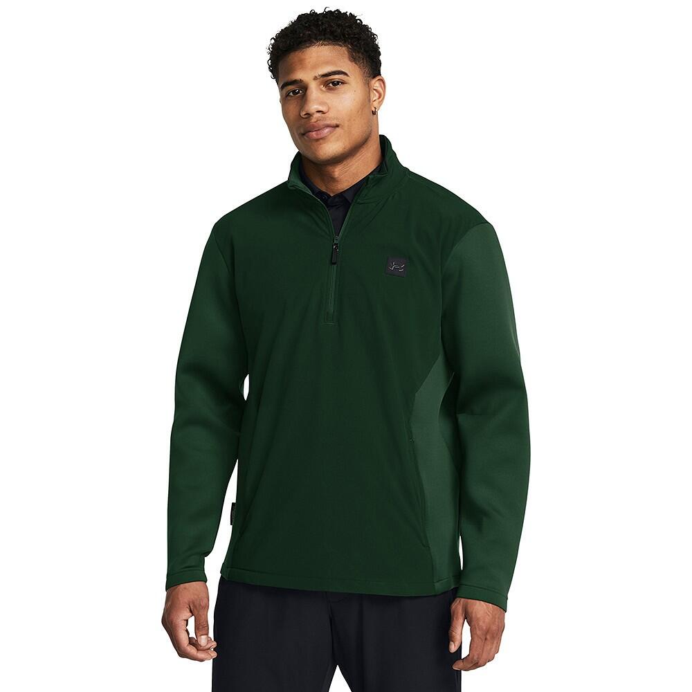 Under Armour Pro Storm 1/4 zip Heren Groen 3/5