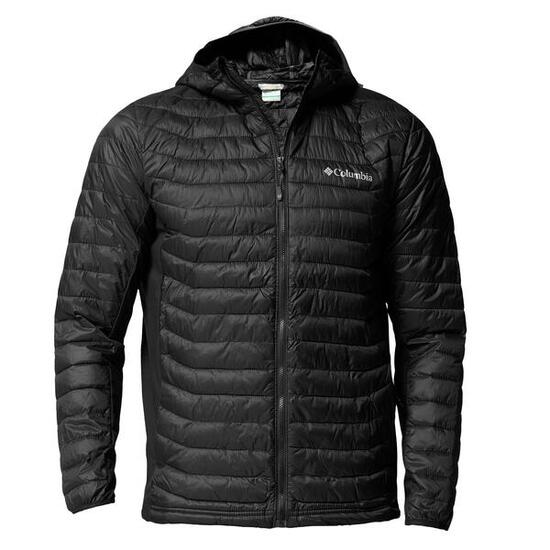 Steppjacke wärmend atmungsaktiv Herren - Powder Pass™ Hybrid Hooded Jacket