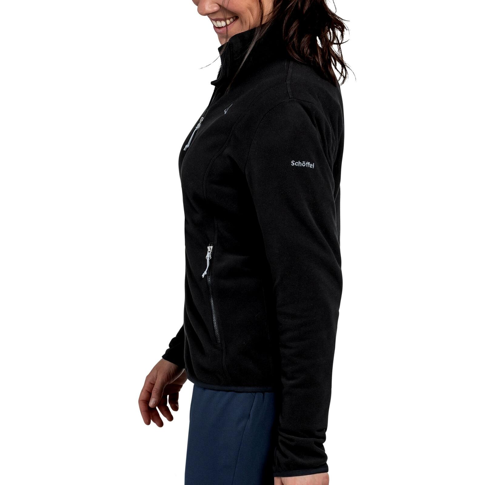 Fleecejacke wärmend schnelltrocknend Damen - Hiking Fleece Jacket Style Ash 4/6