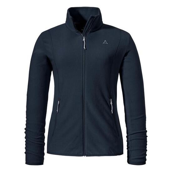 Fleecejacke wärmend schnelltrocknend Damen - Hiking Fleece Jacket Style Ash