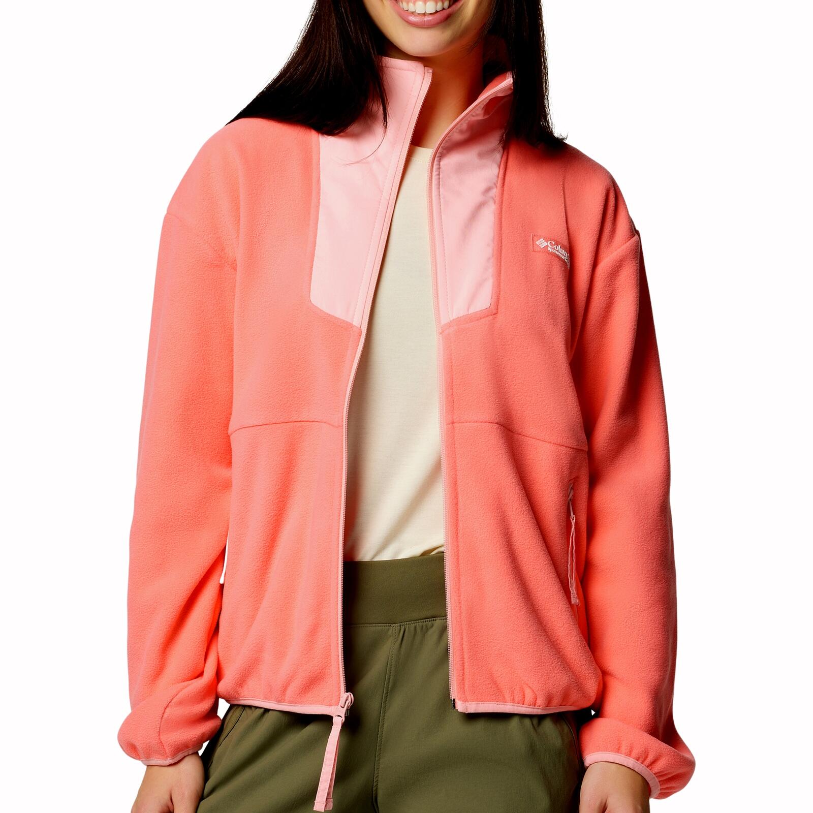 Fleecejacke weich wärmend pflegeleicht Damen - Sequoia Grove™ Fleecejacke 2/7