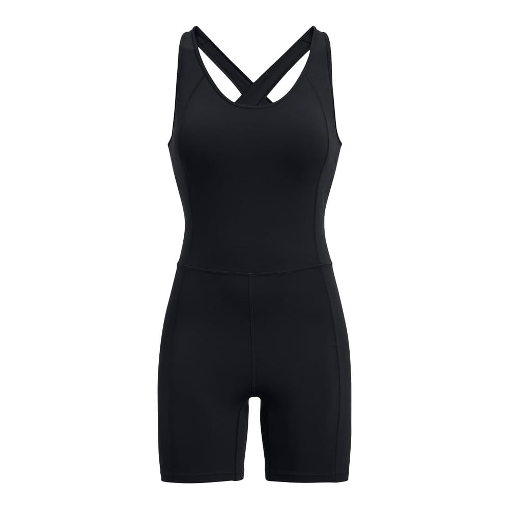 UNDER ARMOUR Womens/Ladies Meridian Short Bodysuit (Black)