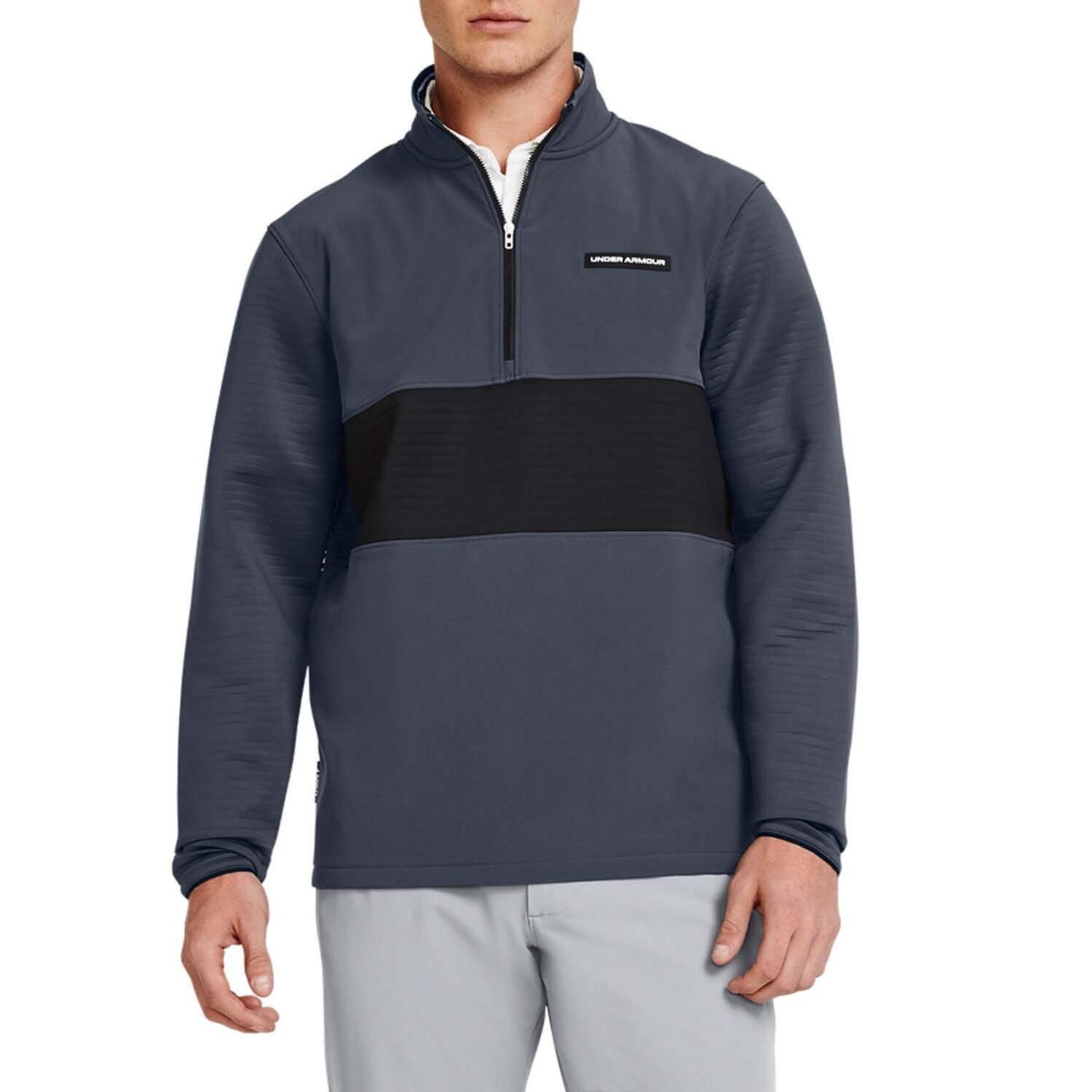 Mens Storm Daytona Half Zip Sweatshirt (Grey) 4/4