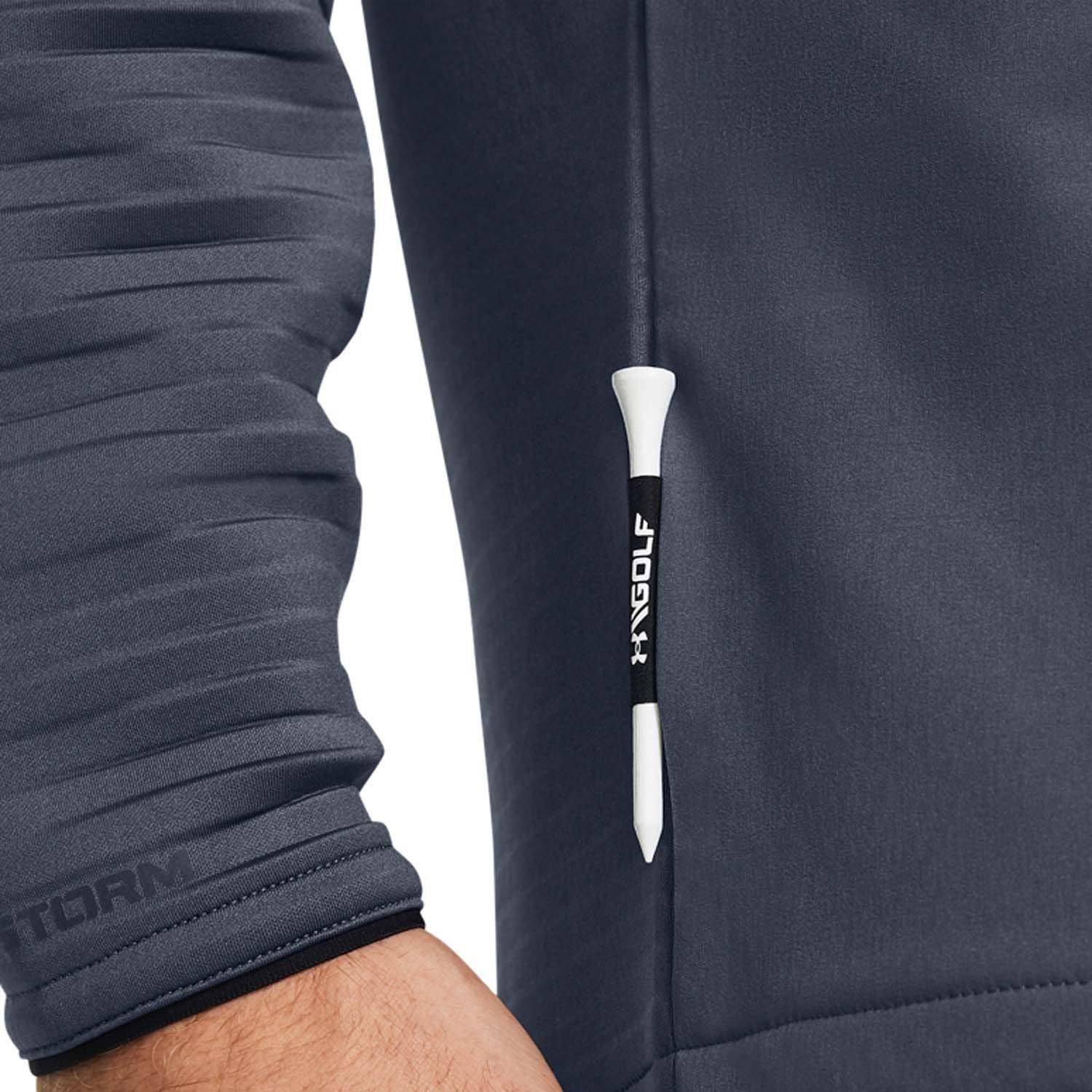 Mens Storm Daytona Half Zip Sweatshirt (Grey) 3/4