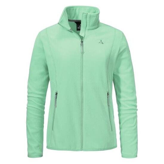 Fleecejacke wärmend schnelltrocknend Damen - Hiking Fleece Jacket Style Ash