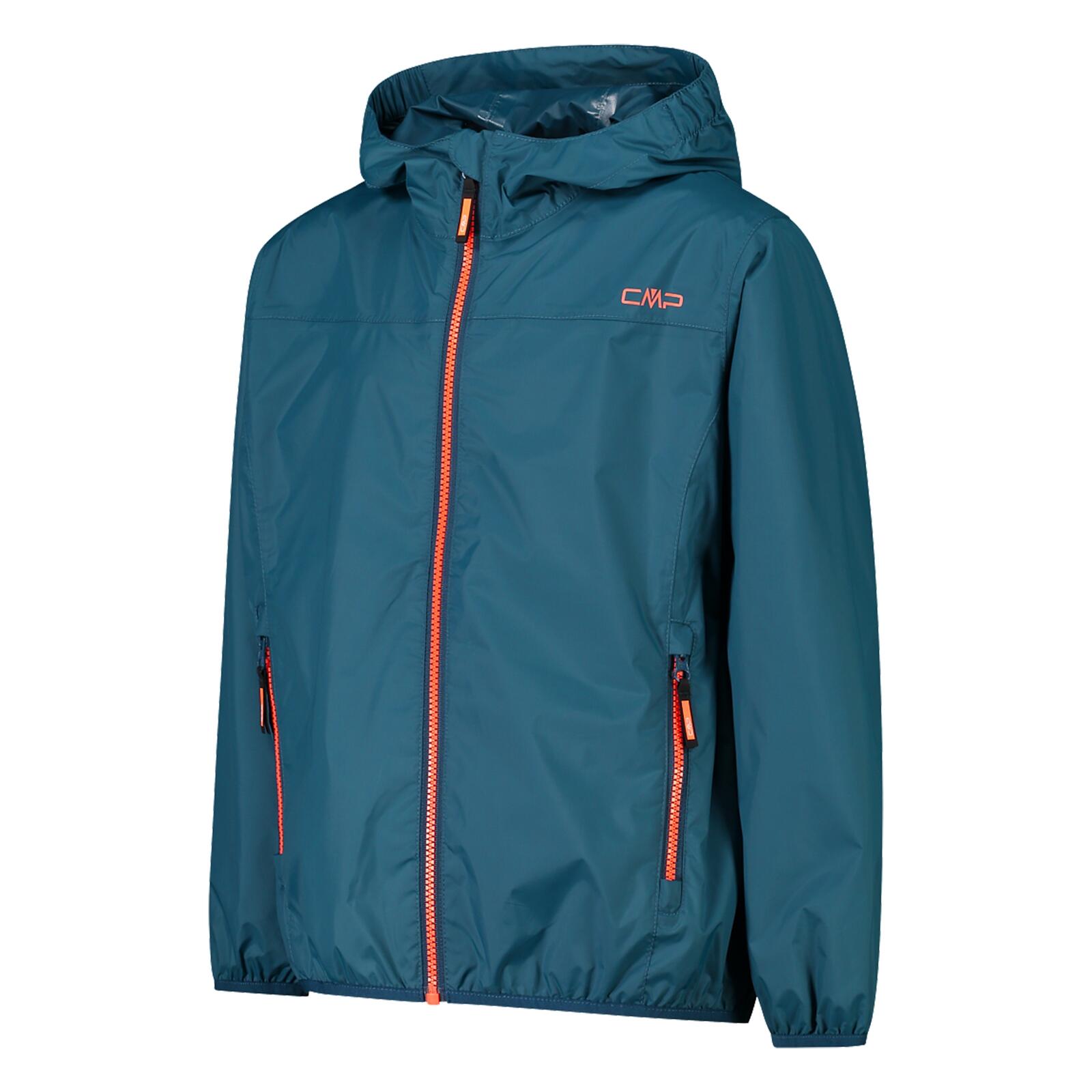 CMP Jungen Regenjacke Kid Jacket Fix Hood 32X5804 2/5