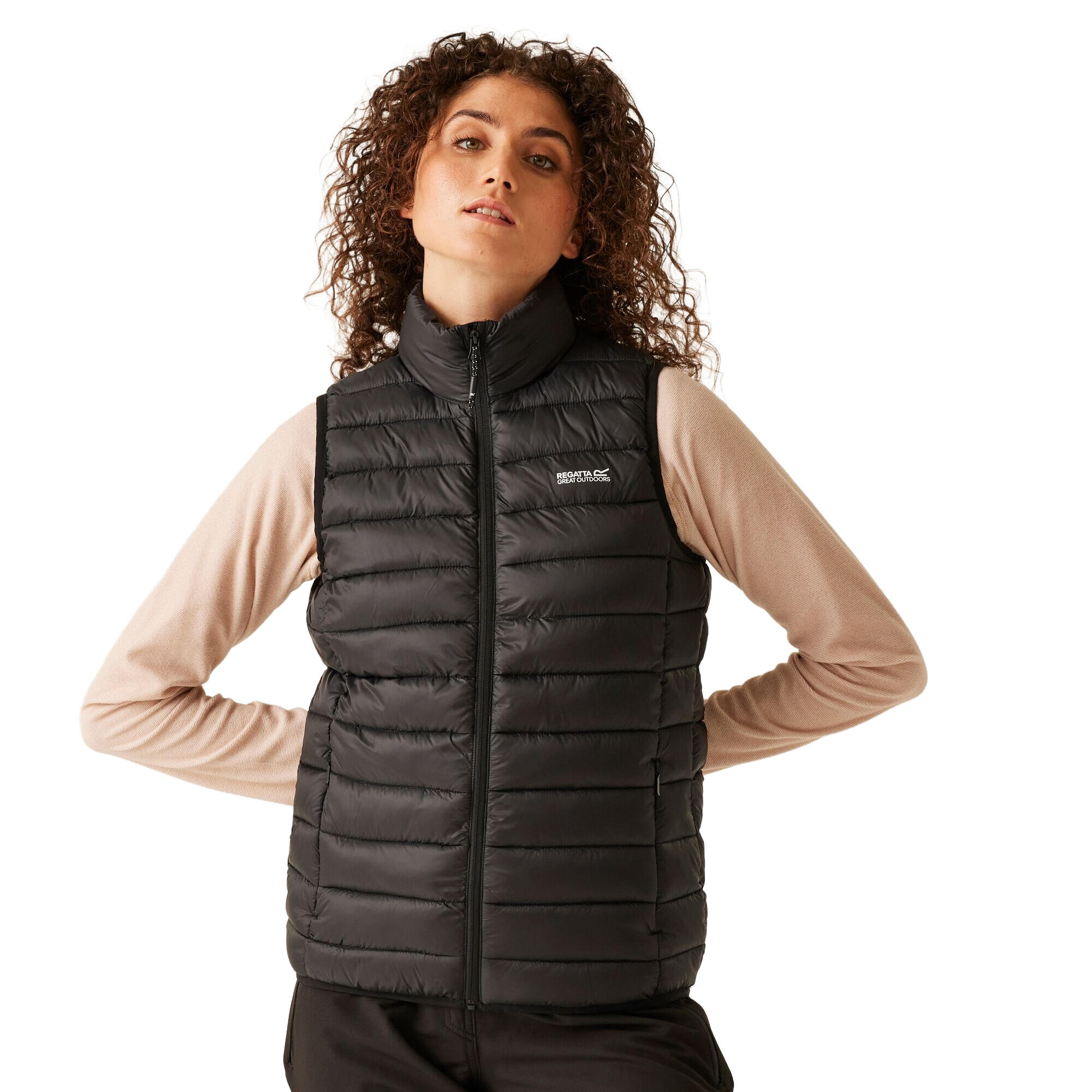 Gilet Donna Regatta Marizion Nero 3/4