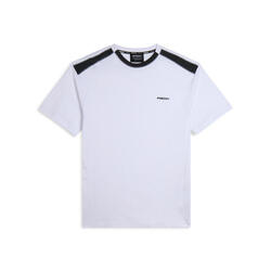 T-shirt avec pièces décoratives sur les épaules