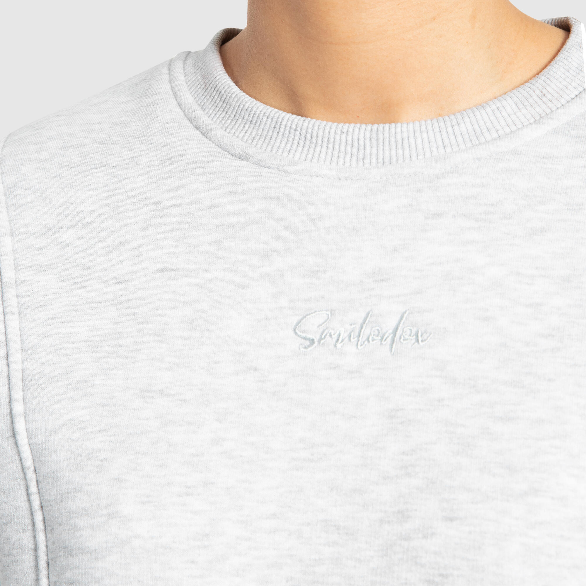 Damen Sweatshirt Siana Grau Melange 4/6