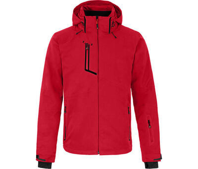 Skijacke & Outdoorjacke unwattiert, 20000 mm Wassersäule rot