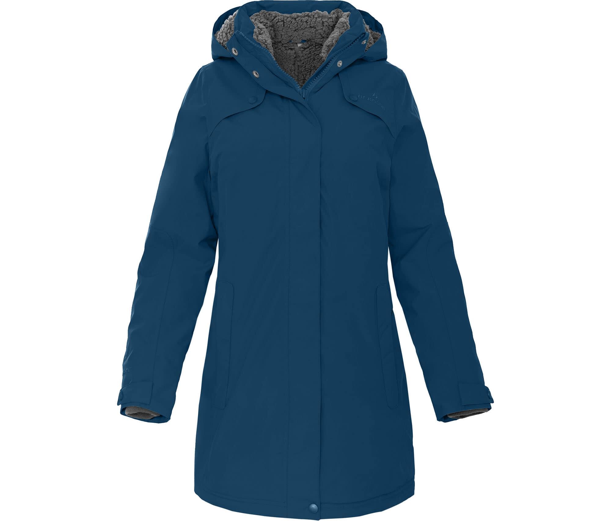 Wintermantel Teddy Futter, warm wattiert, 20000 mm Wassersäule Blau 2/7