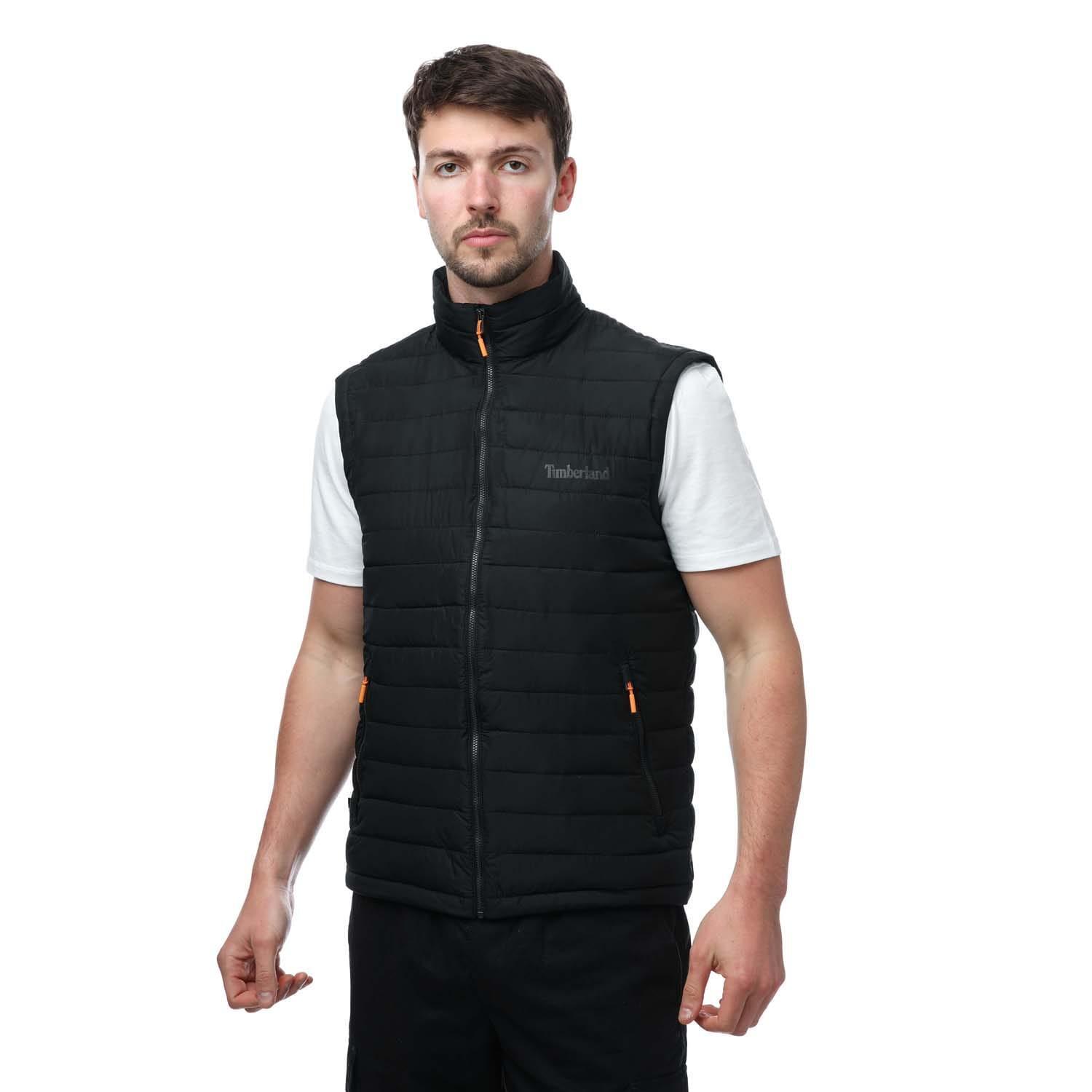 Mens Axis Peak Water Repellent Gilet (Black) 1/3
