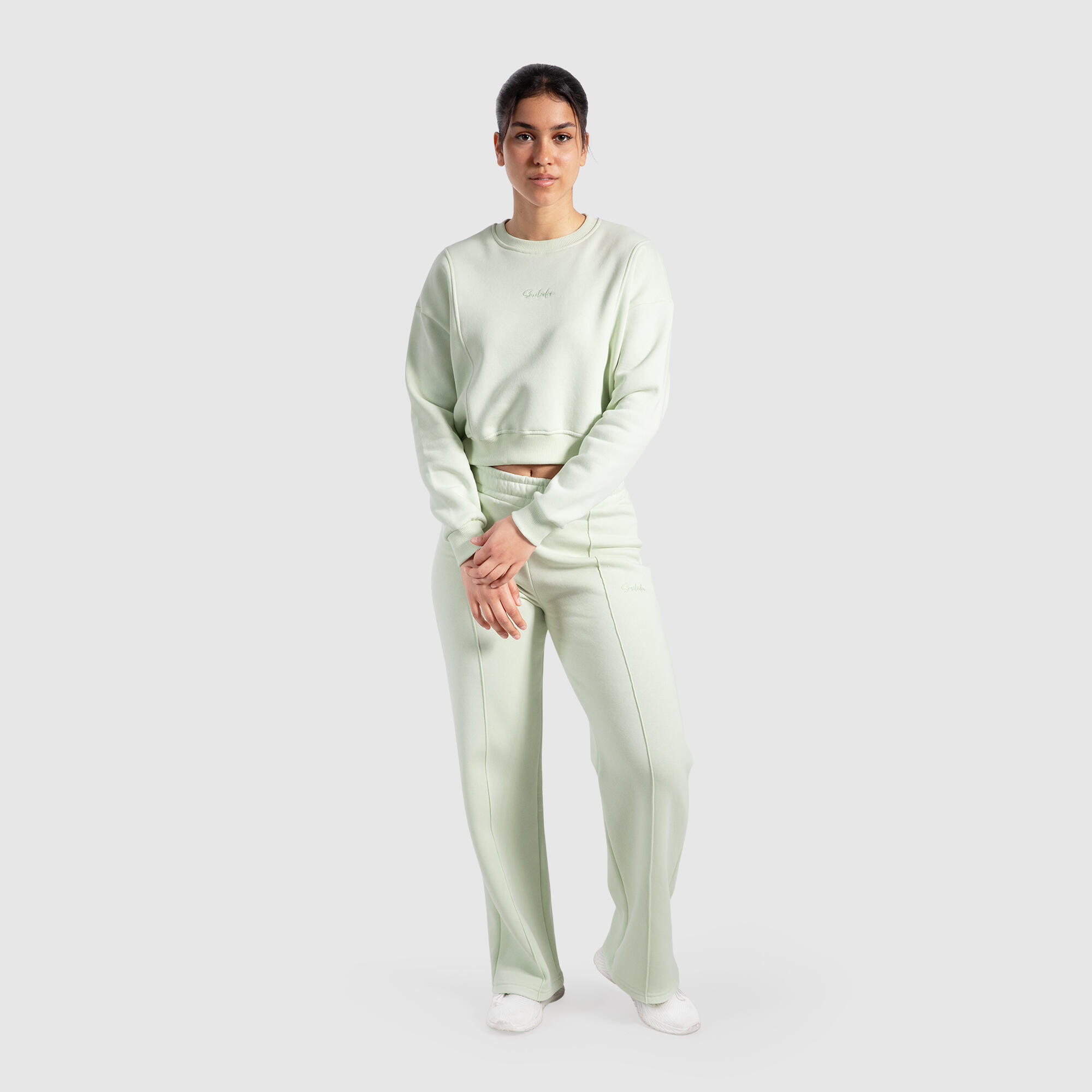 Damen Jogginghose Milea Hellgrün 3/6