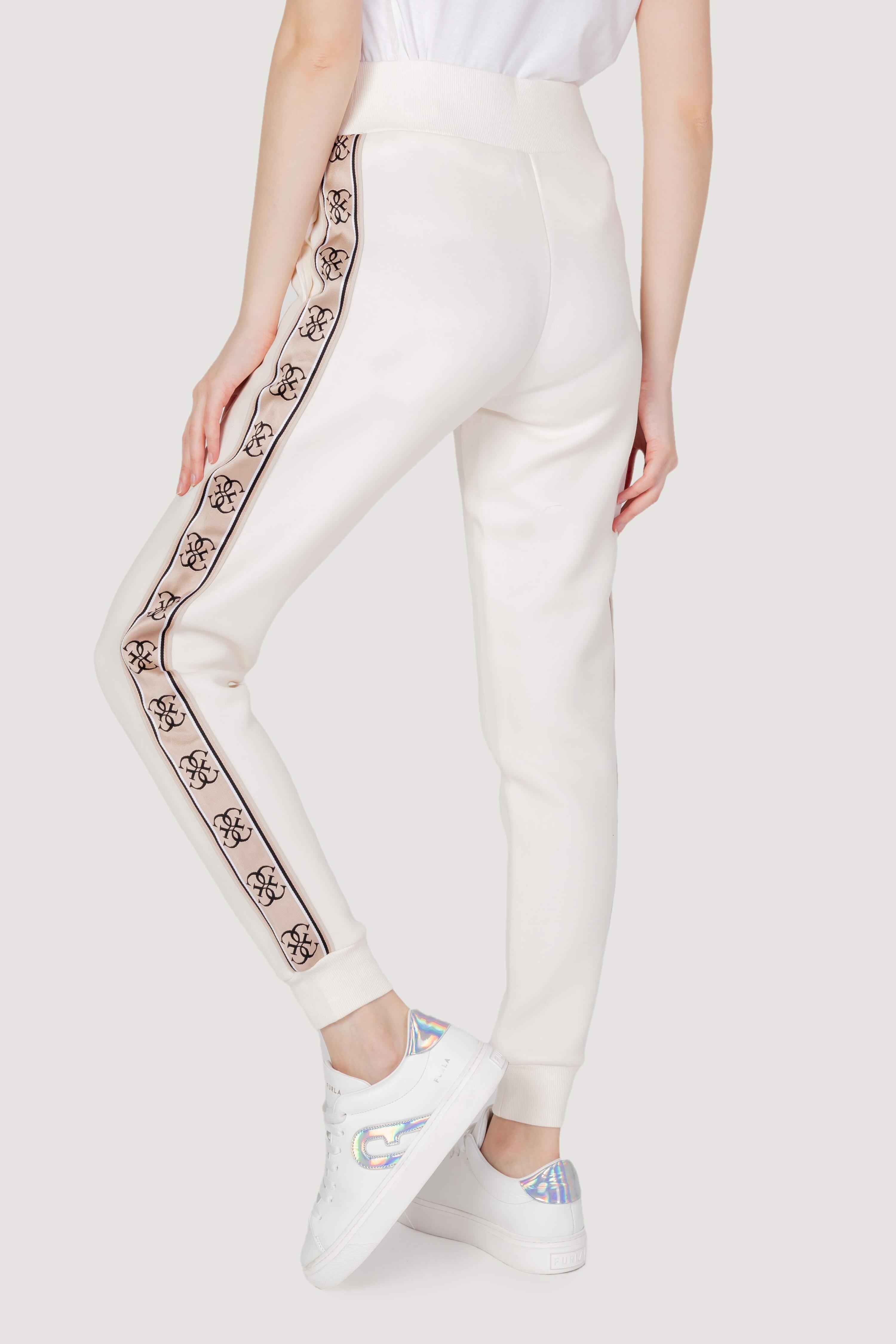 pantalon BRITNEY JOGGER FEMME BLANC 4/5