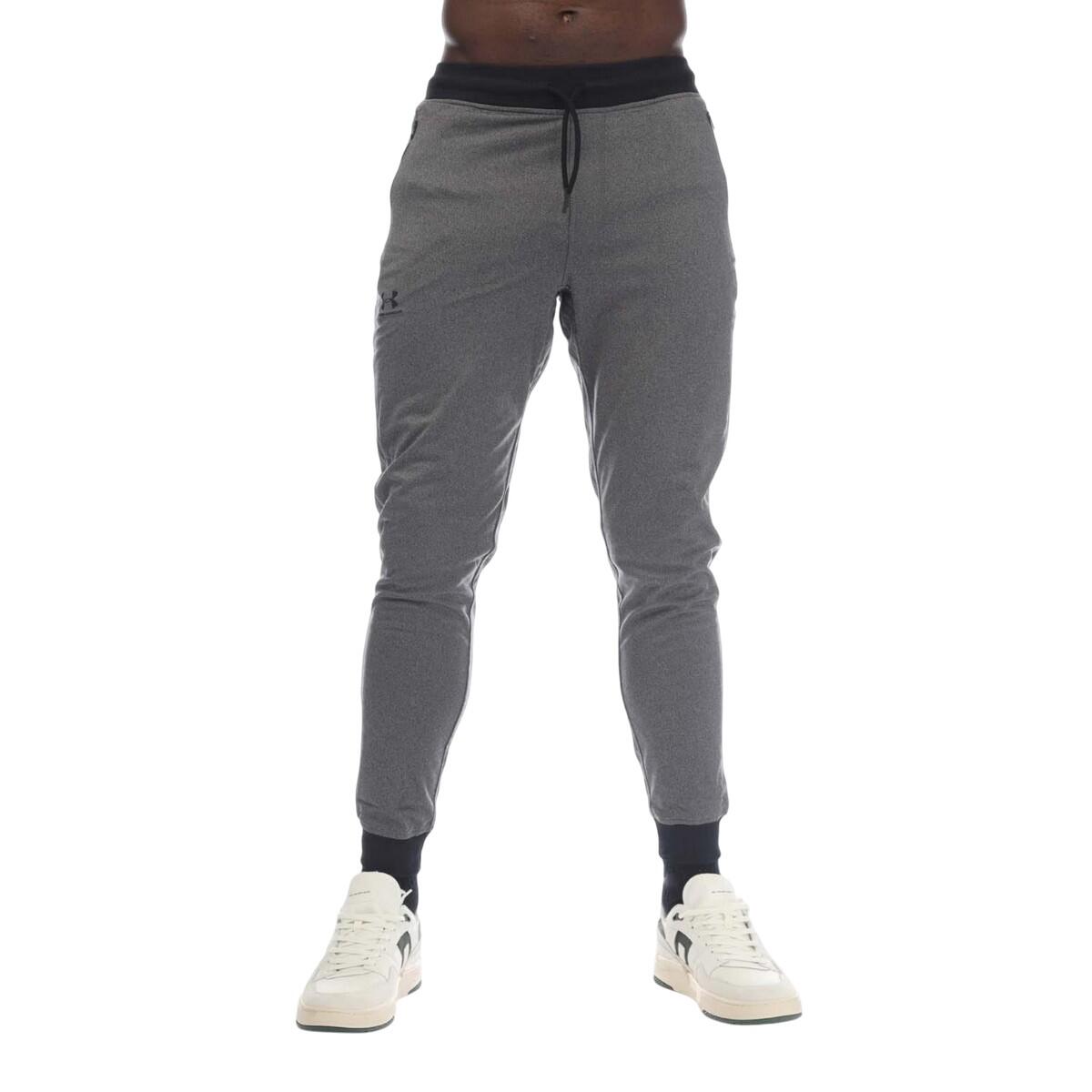 Unisex Adult Sportstyle Jogging Bottoms (Grey) 1/4