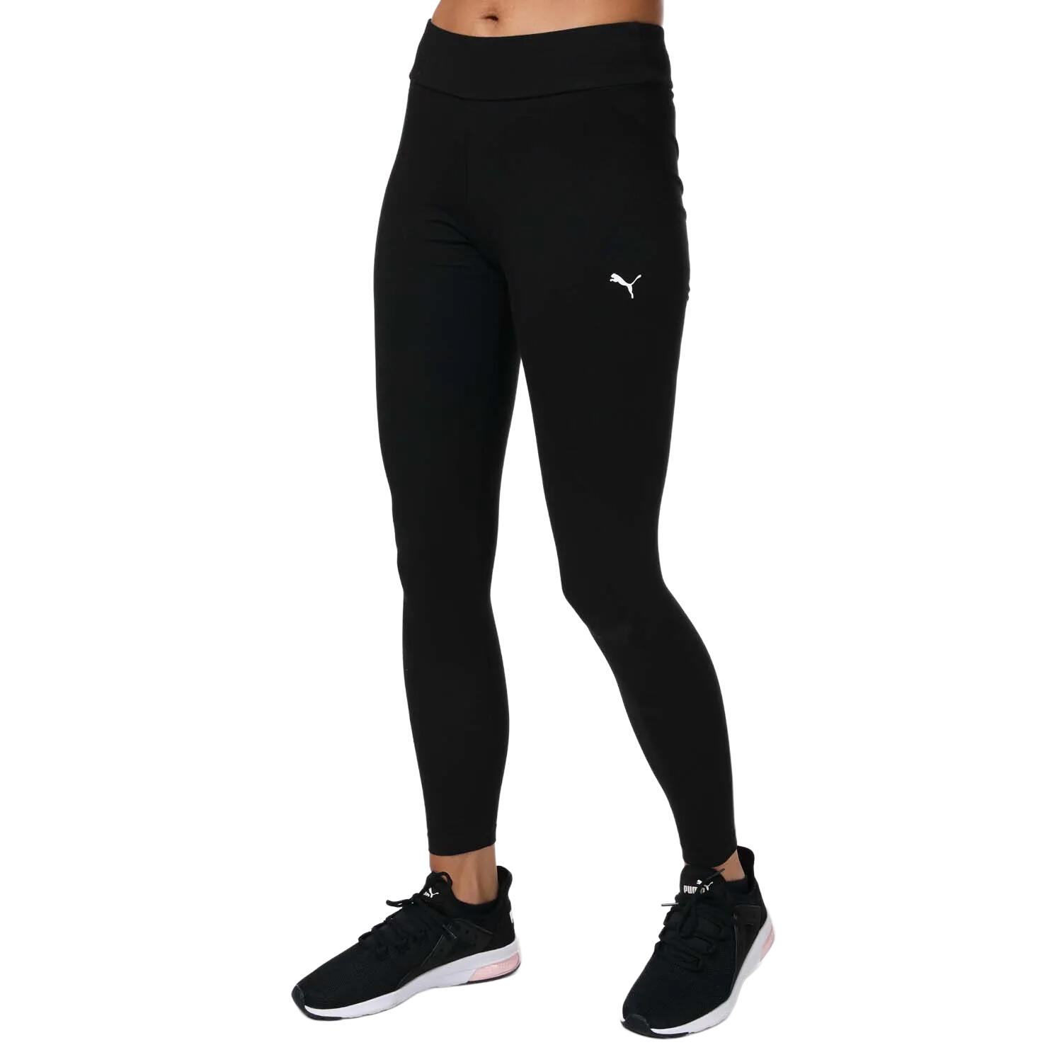 Womens/Ladies Essentials Leggings (Black) 1/4