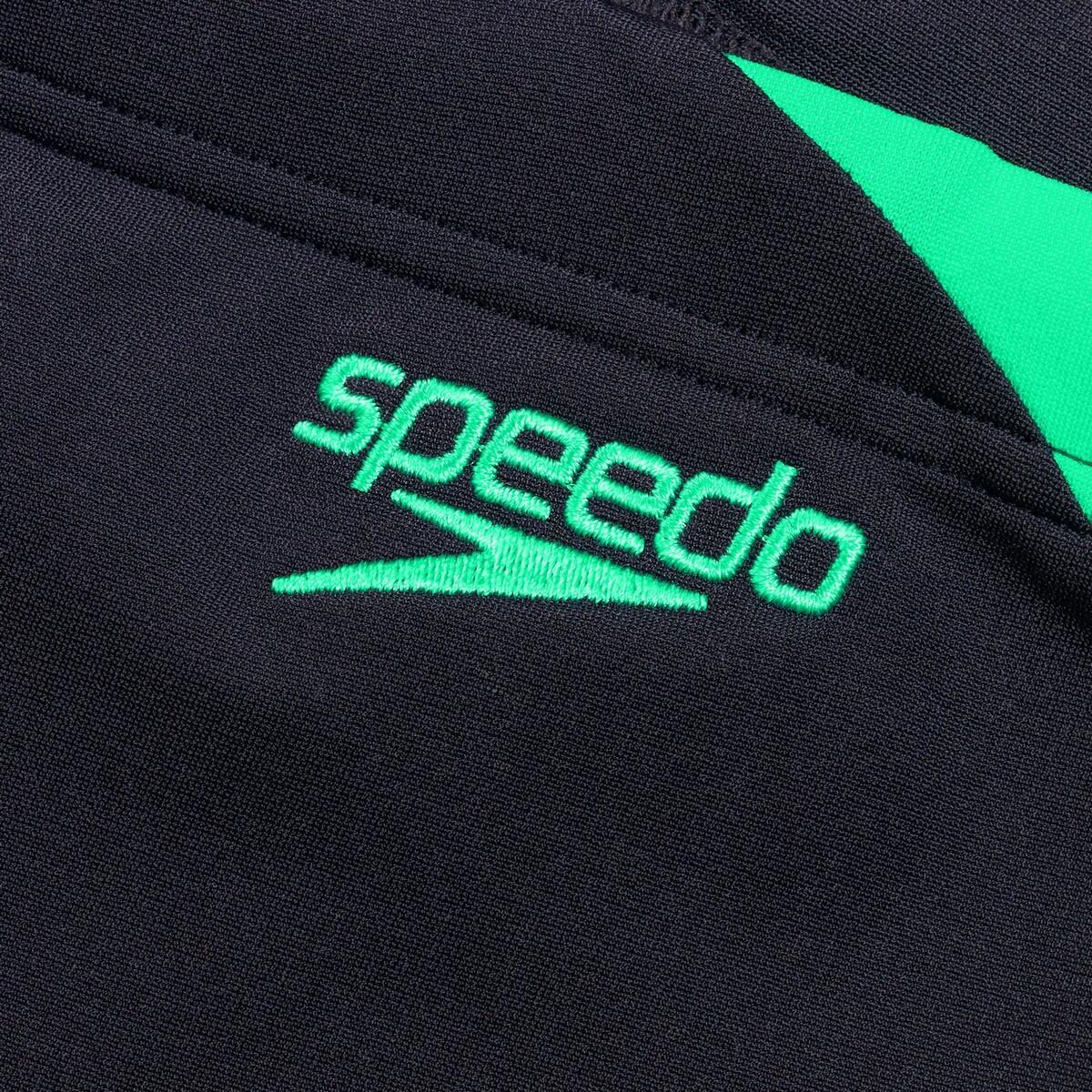 Mens Hyper Boom Splice Jammer Shorts (Navy/Green) 3/4
