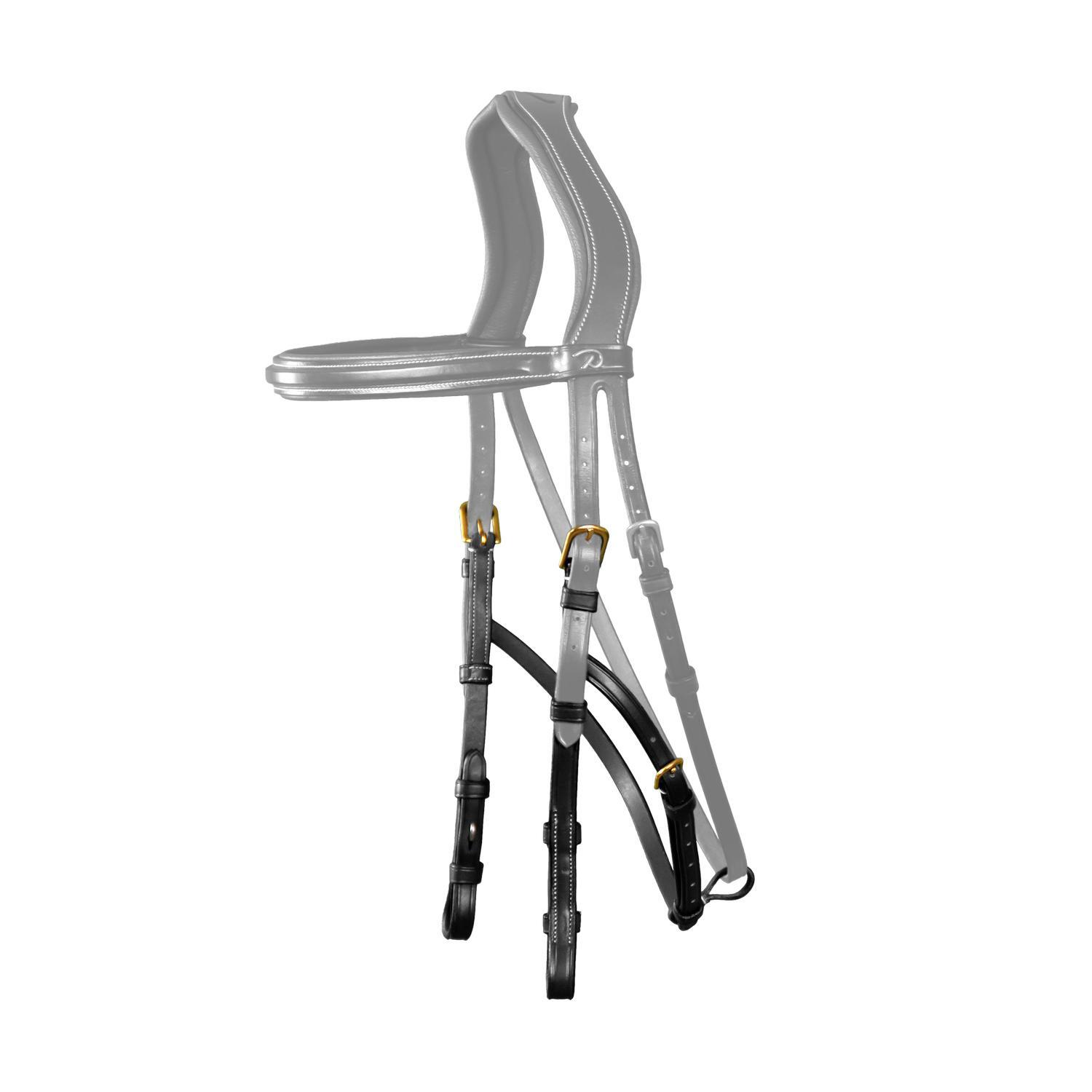 KENTUCKY HORSEWEAR Kentucky - Hackamore Bakstukken - Zwart - COB