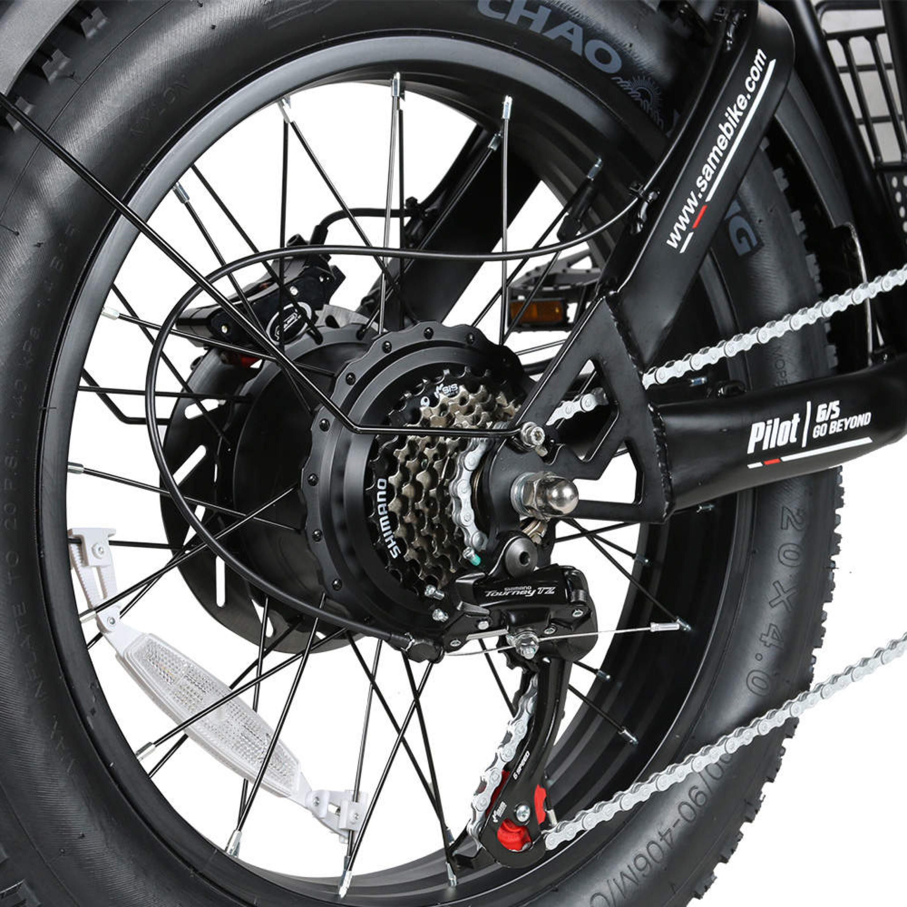 M20 Fatbike, E-bike, 250Watt motorvermogen, topsnelheid 25 km/u 2/7
