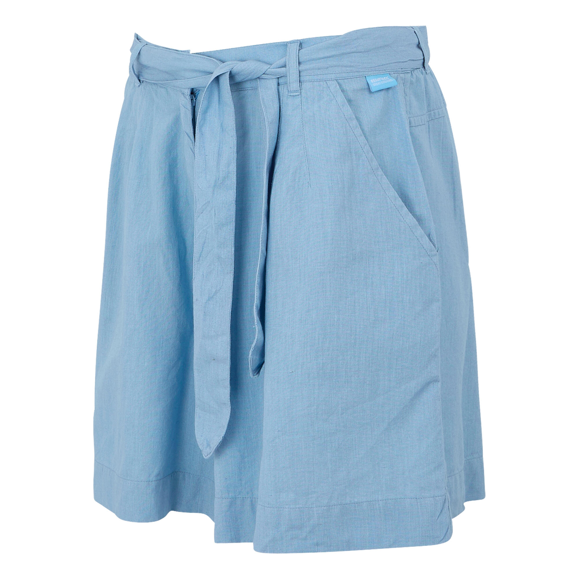Short Décontracté À Nouer SABELA Femme (Bleu Pâle) 3/5