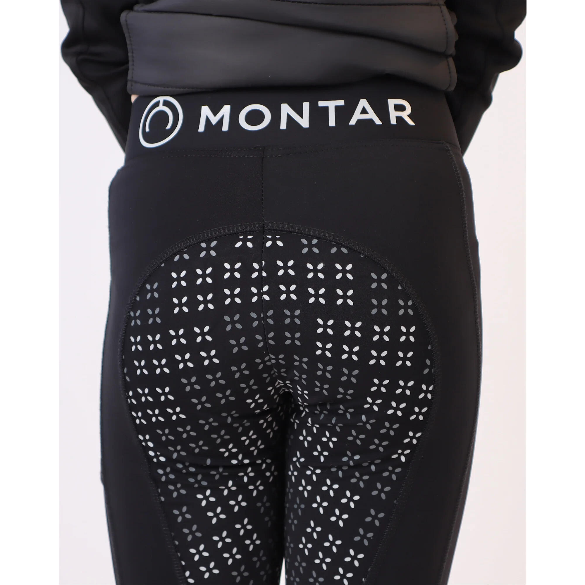 Legging équitation full grip fille Montar Selena 3/3