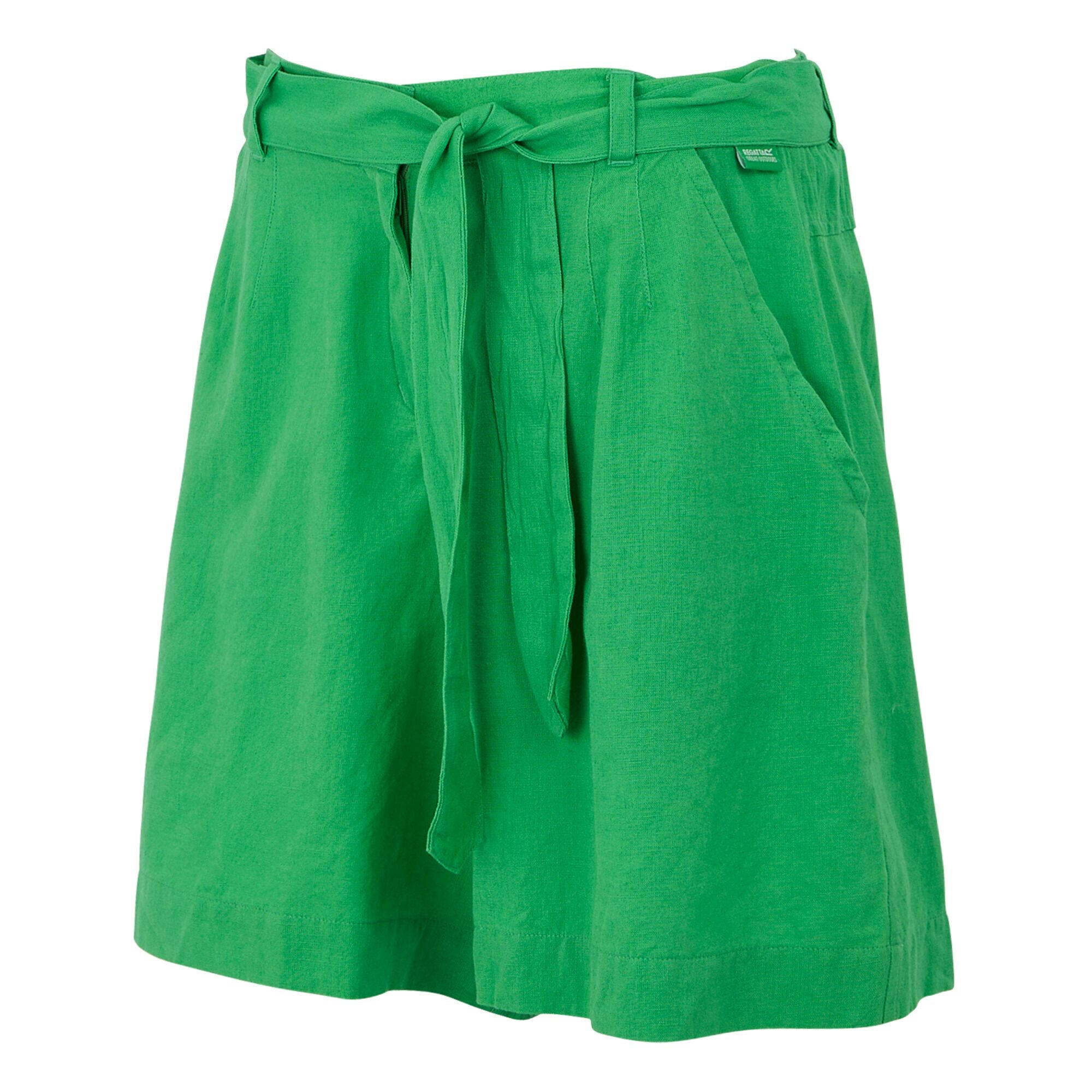 "Sabela II" Shorts für Damen Dunkel-Graugrün 3/5
