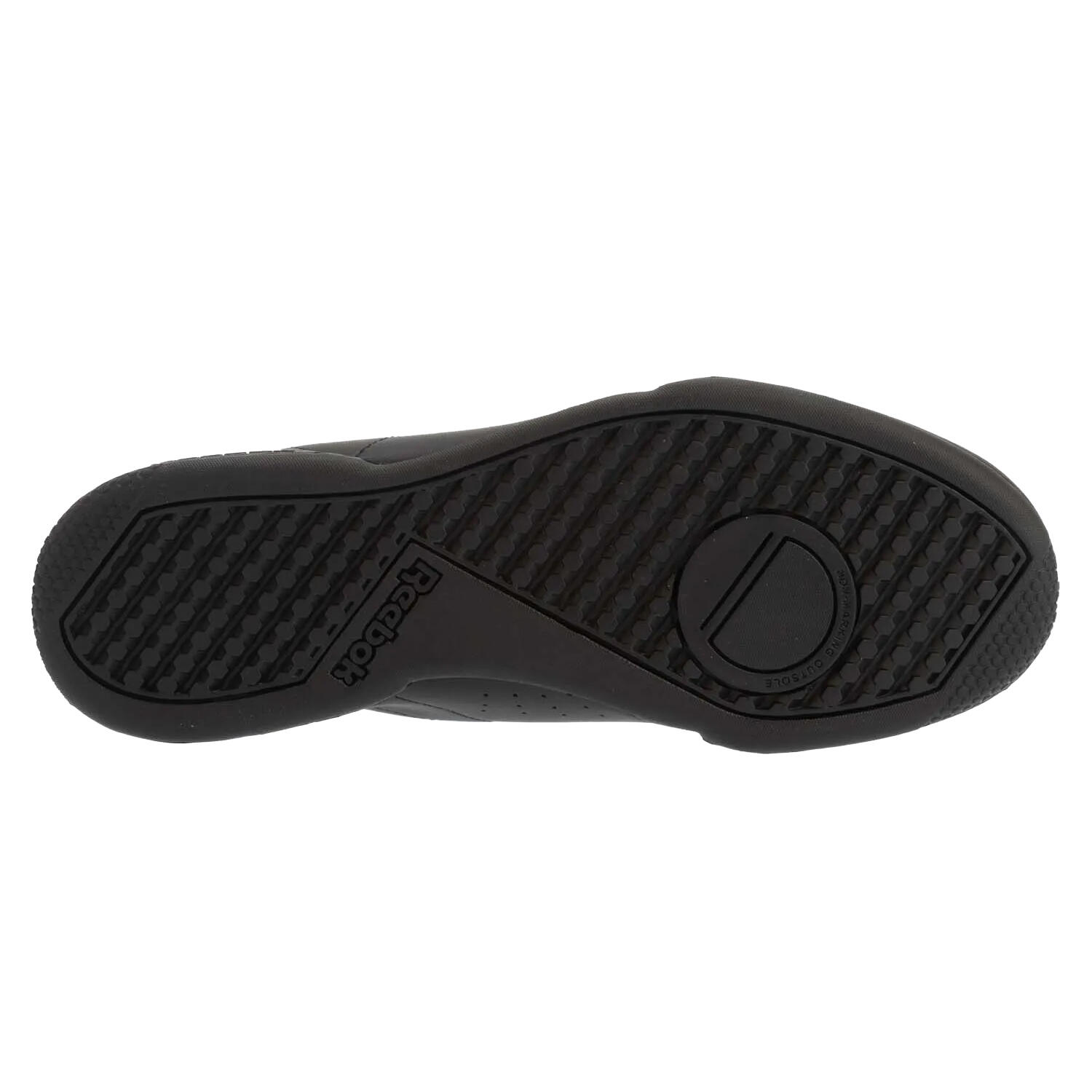 Mens NPC II Leather Trainers (Black) 4/4